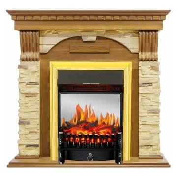 Fireplace Royal Flame Dublin Fobos FX M Brass 