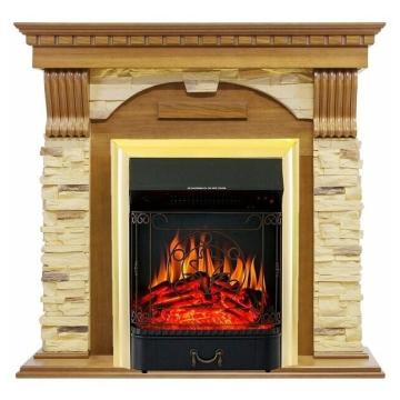 Fireplace Royal Flame Dublin Majestic FX Brass 