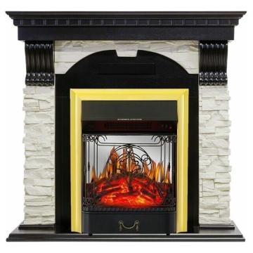 Fireplace Royal Flame Dublin Majestic FX M Brass 