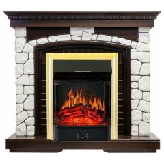 Fireplace Royal Flame Glasgow Majestic FX Brass