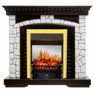 Fireplace Royal Flame Glasgow Fobos FX M Brass 