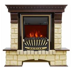 Fireplace Royal Flame Pierre luxe Aspen Gold