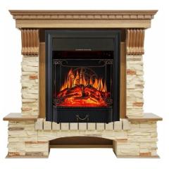 Fireplace Royal Flame Pierre luxe Majestic FX Black