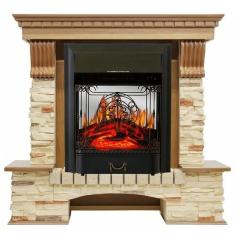 Fireplace Royal Flame Pierre luxe Majestic FX M Black