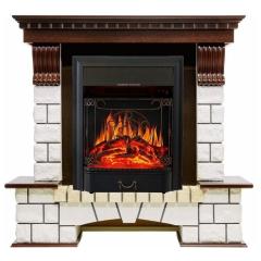 Fireplace Royal Flame Pierre luxe Majestic FX Black