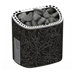 Fireplace Sawo SCA-60NS-DRF-BL-P-C DRAGONFIRE SCANDIFIRE