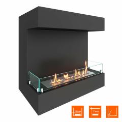 Fireplace Steelheat GRAND 700 Стекло