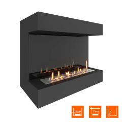 Fireplace Steelheat GRAND 800 Стемалит