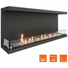 Fireplace Steelheat 1200 Стекло
