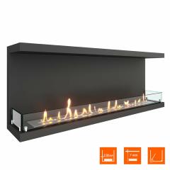 Fireplace Steelheat 1300 Стекло