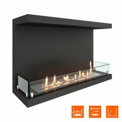 Fireplace Steelheat 800 Стекло