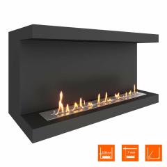 Fireplace Steelheat LONG 1000 Стандарт