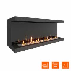 Fireplace Steelheat LONG 1300 Стемалит