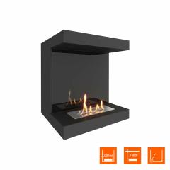 Fireplace Steelheat LONG 500 Стемалит