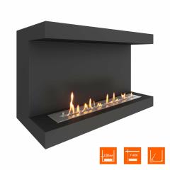Fireplace Steelheat LONG 900 Стандарт