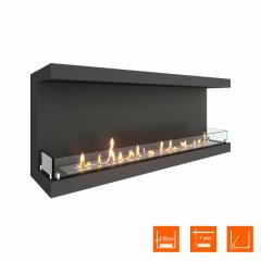 Fireplace Steelheat ONE 1300 Стекло