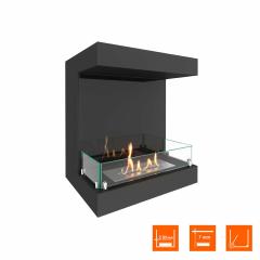 Fireplace Steelheat ONE 500 Стекло Стемалит