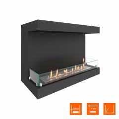 Fireplace Steelheat ONE 800 Стекло