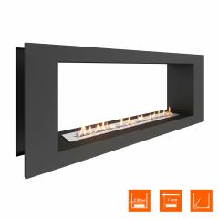 Fireplace Steelheat LONG 1300 Стандарт