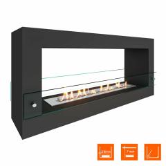 Fireplace Steelheat FRAME ONE 1000 Стекло