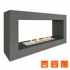 Fireplace Steelheat FRAME ONE 900 серый Стандарт