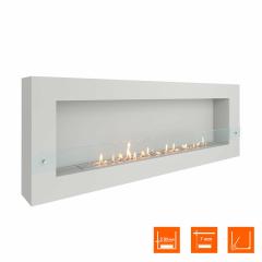 Fireplace Steelheat WALL GRAND 1800 Стекло