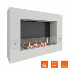 Fireplace Steelheat WALL GRAND 900 Стекло Стемалит