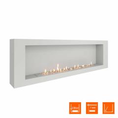 Fireplace Steelheat WALL LONG 1800 Стандарт