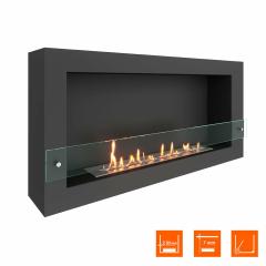 Fireplace Steelheat WALL ONE 1100 Стекло