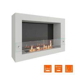 Fireplace Steelheat WALL ONE 800 Стекло Стемалит
