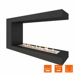 Fireplace Steelheat LONG 1000 Стандарт