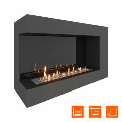 Fireplace Steelheat GRAND 1000 левый Стемалит
