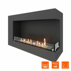 Fireplace Steelheat GRAND 1000 правый Стекло