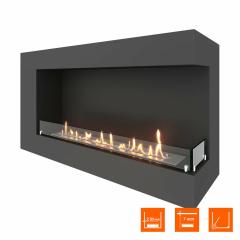 Fireplace Steelheat GRAND 1100 правый Стекло