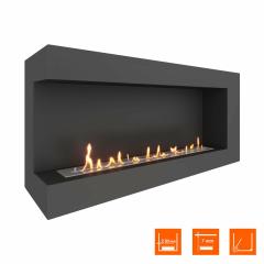 Fireplace Steelheat GRAND 1300 левый Стандарт