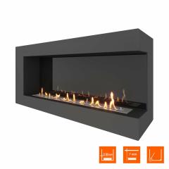 Fireplace Steelheat GRAND 1300 правый Стемалит