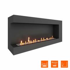 Fireplace Steelheat GRAND 1400 левый Стандарт