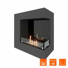 Fireplace Steelheat GRAND 600 правый Стекло Стемалит