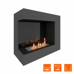 Fireplace Steelheat GRAND 700 левый Стемалит