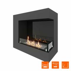 Fireplace Steelheat GRAND 700 правый Стекло Стемалит