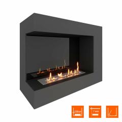 Fireplace Steelheat GRAND 800 левый Стемалит