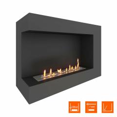 Fireplace Steelheat GRAND 900 левый Стандарт