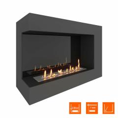 Fireplace Steelheat GRAND 900 левый Стемалит