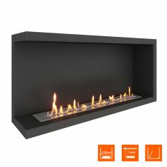 Fireplace Steelheat 1000 левый Стандарт