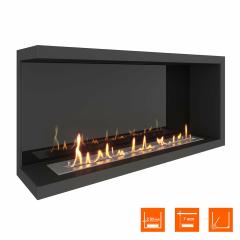 Fireplace Steelheat 1000 левый Стемалит