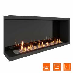Fireplace Steelheat 1100 левый Стемалит