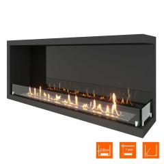 Fireplace Steelheat 1100 правый Стекло Стемалит
