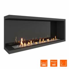 Fireplace Steelheat 1200 левый Стемалит