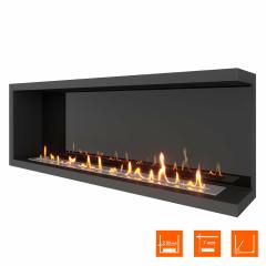 Fireplace Steelheat 1300 правый Стемалит