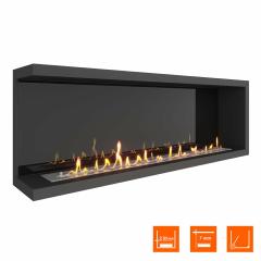 Fireplace Steelheat 1400 левый Стемалит